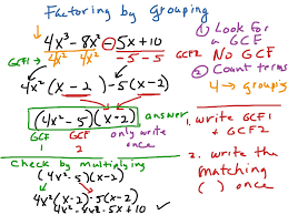 All factors of a number. Howto How To Factor Polynomials With 4 Terms Without Grouping