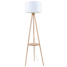 Check spelling or type a new query. Sollux Austin Natural Wood Floor Lamp With White Shade