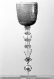 The glass bottle handle got detached after a short term use of hot water inside. Goblet Pokal German Nuremberg The Metropolitan Museum Of Art