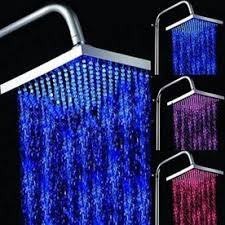 Shop Sumerain 2 5 Gpm 9 5 Lpm Chrome Showerhead At Lowes Com Shower Heads Led Shower Head Rainfall Shower Head