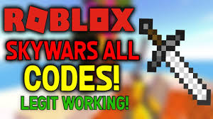 The code icon should show up bottom left of the screen. Roblox Skywars Codes
