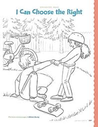 I can be a friend coloring page. Primarily Inclined Coloring Pages From Lds Org