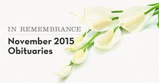 In remembrance: Pantagraph area obituaries in November