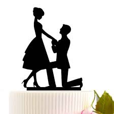 Laser Cut Kneel To Propose Wedding Cake Topper Free Vector Designs Cnc Free Vectors For All Machines Cutting Laser Router
