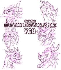 New YCH - Pick Your Dragon Aspect! — Weasyl
