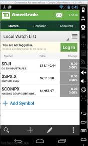 Market volatility, volume and system availability may delay account access and trade executions. Td Ameritrade Android App Vulnerability