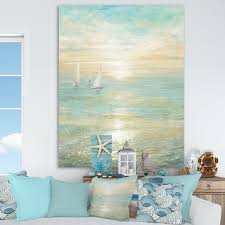 Beach arrow wooden canvas mounted sign wood wooden print decor wall decor store cottage signs blackcreekstudios 5 out of 5 stars (1,049). 17 Beautiful Coastal Wall Decor Ideas That Will Inspire You