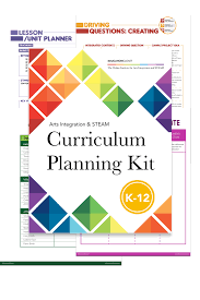 Arts Integration And Steam Curriculum Planning Kit Educationcloset Curriculum Planning Art Curriculum Curriculum Mapping