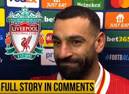 Salah's current performance in Liverpool