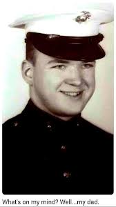 This is my Dad, 1st Lieutenant Charles W. Pappas, USMC. He passed away