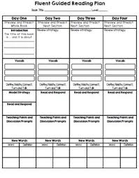Jan Richardson Adapted Guided Reading Template Combo Guided Reading Lesson Plans Guided Reading Guided Reading Template