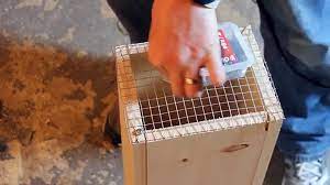 Thread your bolts through, and put your nuts on. How To Make A Squirrel Trap Diy Catch Alive Trap Video Dailymotion