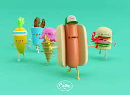 Corre Hot Dog On Behance Art Toy Character Design Aaron Martinez