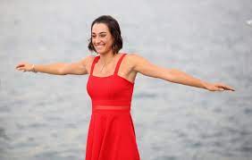 Caroline garcia, all around the world. Caroline Garcia Photos Photos Bnp Paribas Wta Finals Singapore Presented By Sc Global Previews Red Formal Dress Dresses Fashion