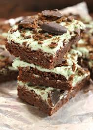 Thin Mint Brownies I Dig Pinterest Recipe Mint Brownies Fun Desserts Best Dessert Recipes