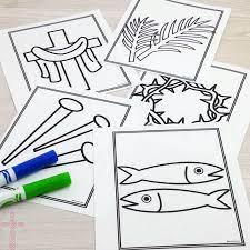 Lent can be meaningful for kids too! Lent Coloring Pages For Catholic Kids