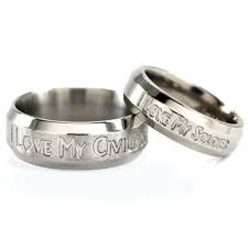 Matching Titanium Wedding Ring Set For Military Couples Titanium Ring Set Titanium Wedding Ring Sets Titanium Wedding Rings