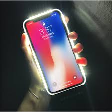 For Iphone 7 8 Plus Light Up Selfie Flash Phone Case Photo Fill Light Artifact For Iphone 11 X 6 6s 5s Plus 8 Cover Cases Phone Case Covers Aliexpress