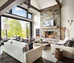 Whitefish Residence By Sage Interior Design Homeadore Modern Rustic Living Room Modern Rustic Decor Living Room Rustic Home Interiors