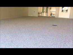 Epoxy Chip Garage Flooring Fort Wayne In Garage Floor Finished Garage Flooring