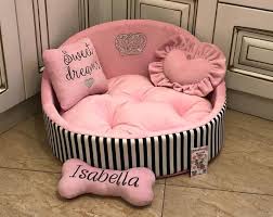 etsy el lugar para comprar y vender todo lo que esta hecho a mano pink dog beds dog bed princess dog bed