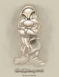 I Grumpy Disney Pencil Drawings Disney Art Drawings Cartoon Drawings