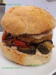 Hamburger Vegetarien Buns Maison Steack Vegetal De Pois Chiches Sans Viande Ig Bas Avec Sabarot Et La Farine Fiberpasta Au Palmares De La Gourmandise