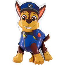 Chase Paw Patrol large foil balloon : Party Blowout Cumbernauld Glasgow