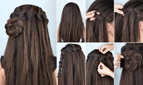 Or experiment with a small chignon and curls spiraling out of it. Top 9 Simple And Classic Hairstyles For Farewell Party Styles At Life
