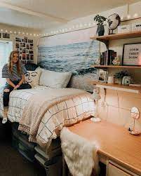 56 Cute Dorm Room Ideas For Girls That You Need To Copy Froggypic Com Dorm Room Designs Dorm Room Inspiration Girls Dorm Room