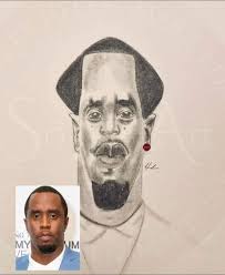 Artist shares own caricature drawings