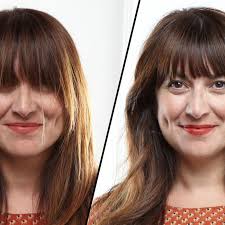 Every person has their own unique face shape. How To Cut Bangs 8 Steps With Pictures