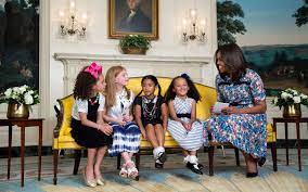 Awesome @gupolitics students and smart questions and observations about the. Obama With Jen Psaki S Daughter Vivi Barack Obama S 2016 Year Photos By Pete Souza News