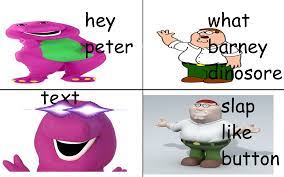 Barney Edit Hey Beter Know Your Meme
