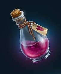 Love Potion Potions Bottle Drawing Magic Bottles