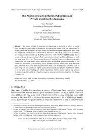 Under send messages, select normal, personal, private, or confidential in the default sensitivity level list. Pdf The Asymmetric Link Between Public Debt And Private Investment In Malaysia