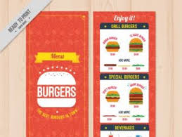 Food Menu Template | free vectors | UI Download