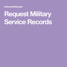 Veterans Service Records Military Records Military Service Records