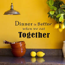 This wall decal features a motivational quote with a simple design. Walplus Kitchen Quote Wall Stickers Home Decoration Decal Diy Art Quotes