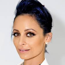 Short, platinum blonde haircut with shaved back and sides, and blue fringe. Dark Blue Hair Inspiration 25 Photos Of Navy Blue Hair