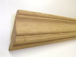 corniche en chene massif pour la cuisine 20 x 92 mm lg 2 40 m