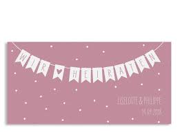 ✓ kostenlose musterkarte ✓ gratis versand. Hochzeitseinladung Postkarte Wimpelkette Ohne Foto Familiensache