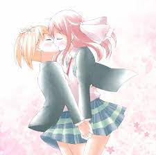 Heartfelt kiss [Sakura Trick] : r/wholesomeyuri