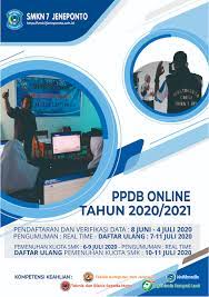 Pendaftaran Peserta Didik Baru (PPDB) TP. 20202021 – SMK Negeri 7 Jeneponto