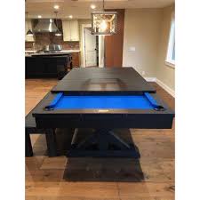 Plank Hide Otis Slate Pool Table With Professional Installation Included Wayfair In 2020 Pool Table Dining Table Modern Pool Table Pool Tables For Sale