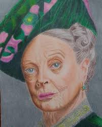 Maggie Smith by Maria Picasso Piquer