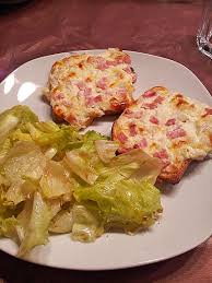 Uberbackene Schinken Creme Fraiche Schnittchen Ein Schones Rezept Mit Bild Aus Der Kategorie Fingerfood 11 Bewertun Rezepte Uberbacken Vorspeisen Rezepte
