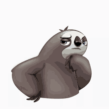 Thinking Sloth Gif Thinking Sloth Hmmmmm Discover Share Gifs Sloth Gif Sloth Gif