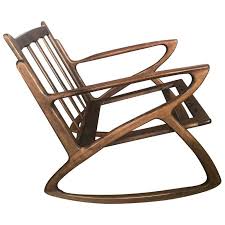 italian rocking chair 1950s organic design midcentury rocking chair organic design chair