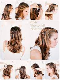 Pin Von Geraldyn Rau Auf Peinados Leichte Frisuren Mittellange Haare Oktoberfest Frisur Geflochtene Frisuren